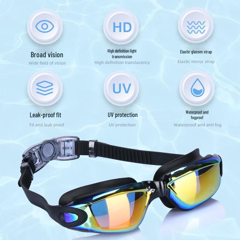 Alliance Envoy Anti-Fog Silicone Swimming Goggles