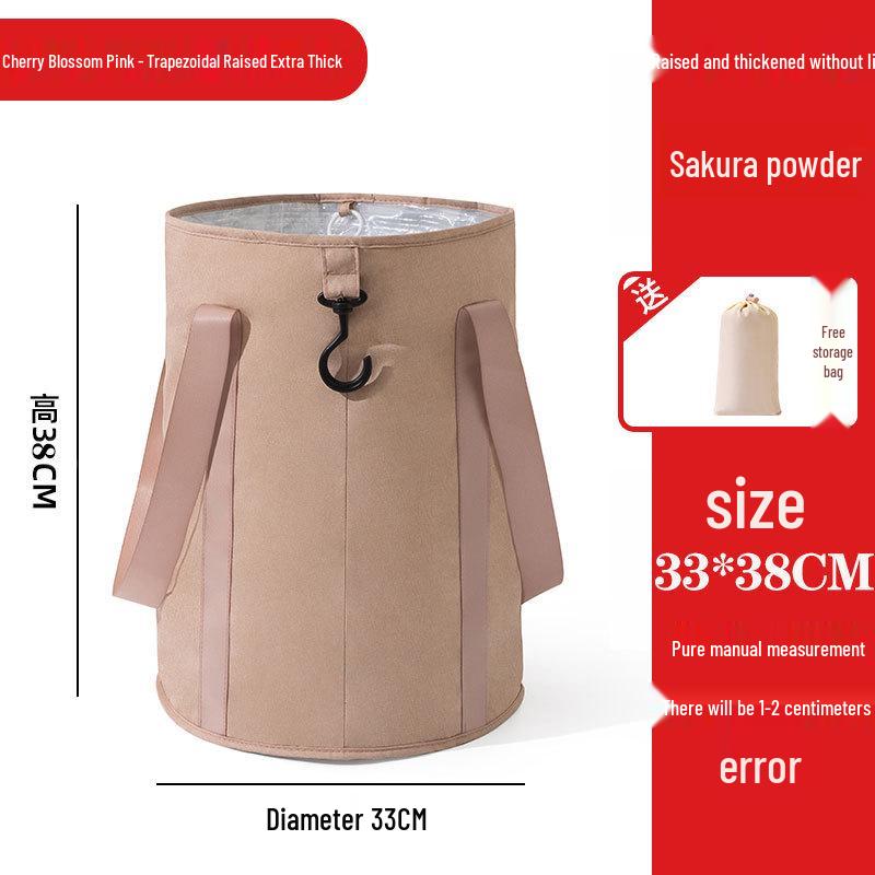 Thickened Portable Insulated Foot Bath: Folding, Deep, Travel-Friendly Foot Basin for Adults