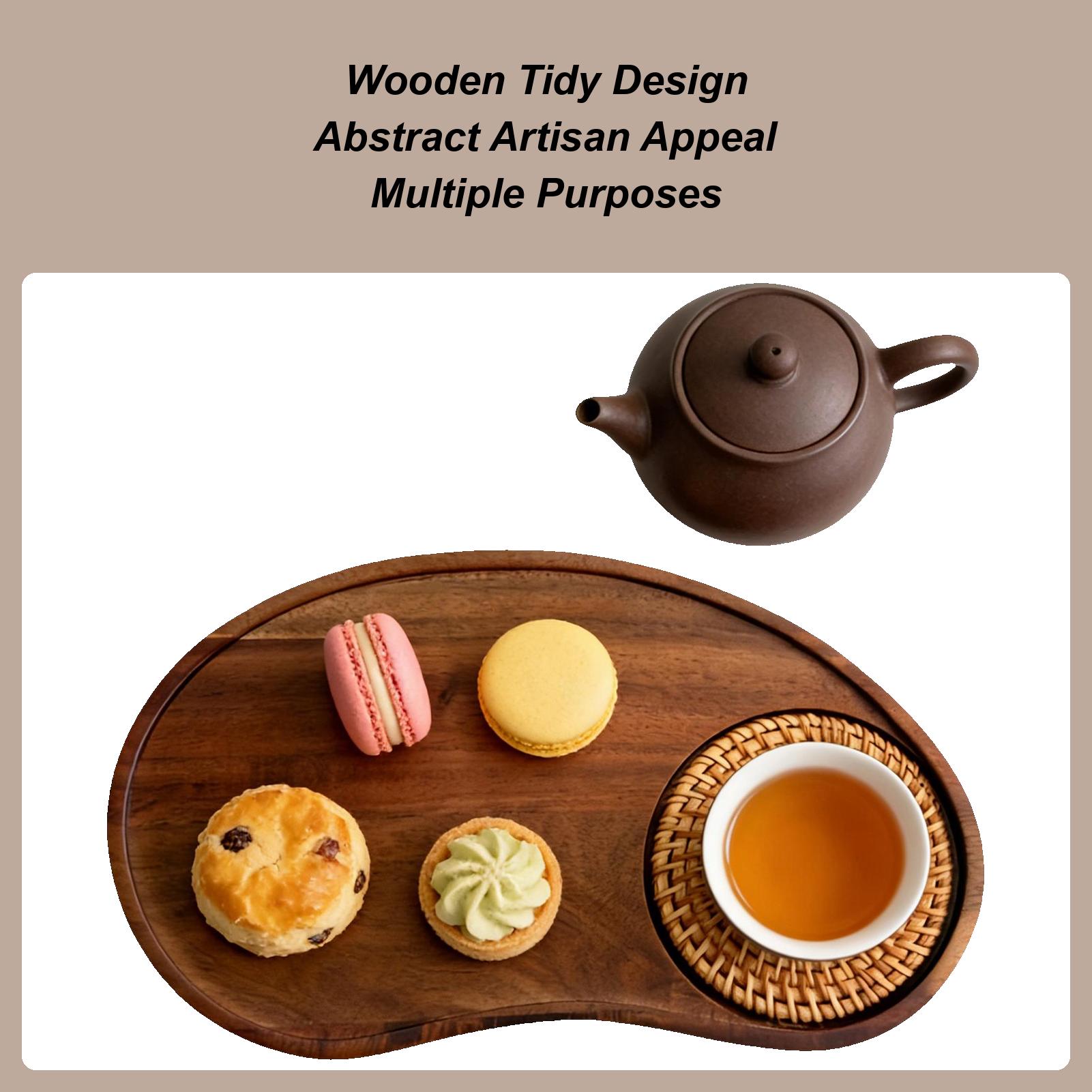 

Decorative Trays For Coffee Table Wooden Portable Serving Boards Snack Tray For Home Living Room Table Cafe Lunch Patio Snack China Mainland