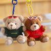 Cute Teddy Bear Keychain Pendant Plush Toy Ornament