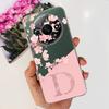 Für Xiaomi Redmi A3 4G Handyhülle Weiche Klare Silikon Rückseite Für Xiaomi Mi A3 RedmiA3 Initialen Buchstabe Hüllen Stoßfänger Capas