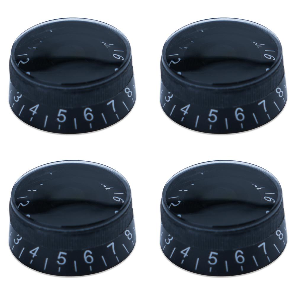 3pcs/4pcs Electric Guitar Knobs Speed Volume Tone Control Knobs Compatible for LP Style Electric Guitar Parts Replacem