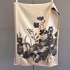 Autumn New Cashmere Tassel Scarf Women's Fashion Age-reducing Jacquard Scarf Warm and Thickened Large Shawl