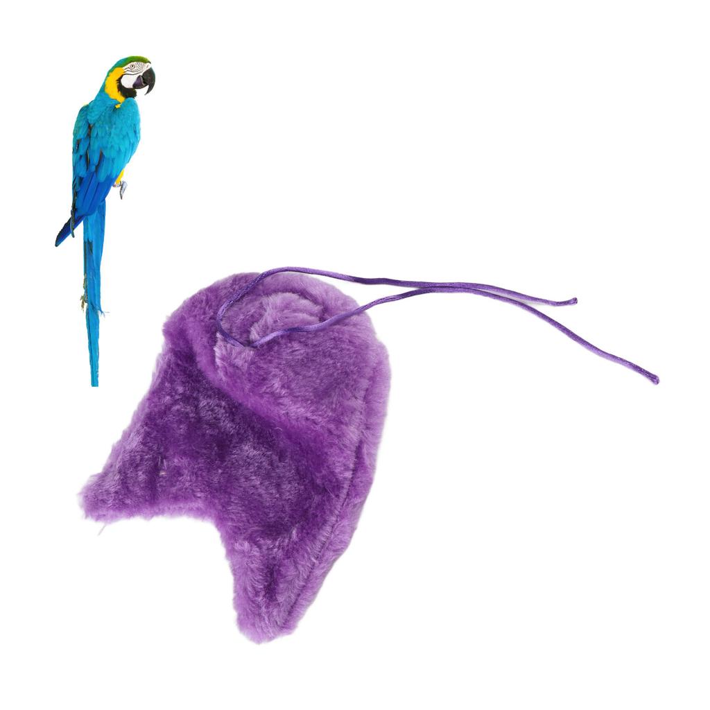 Bird Corner Fleece Soft Warm Velveteen Bright Color Washable Bird Bed Warmer for Parrot Parakeet