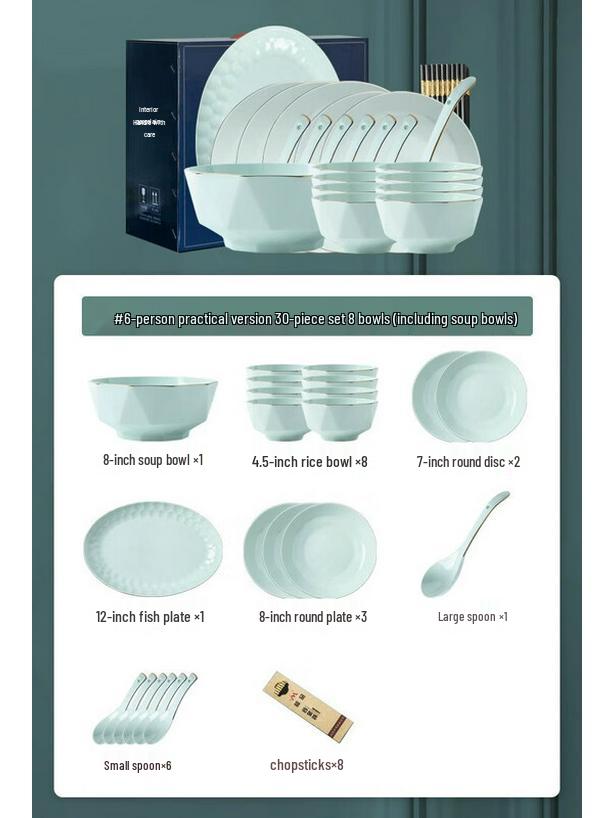 Набор керамической посуды Mode Lanka