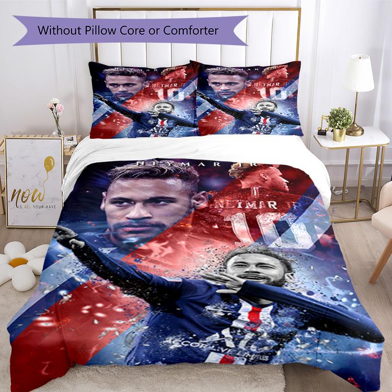 Paris Saint Germain Bedding Set Breathable Duvet Cover With Pillowcases Home Decoration Birthday Gift