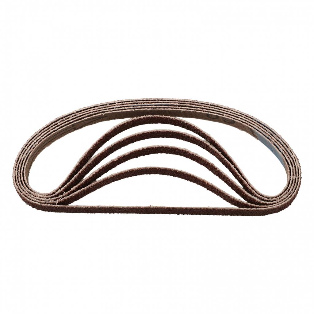 Set of Sanding Belts with Multiple Grits Totaling To 30 Pieces Size 10x330mm
