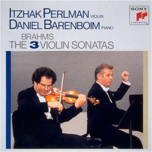 

CD PERLMAN (ITZHAK), BRAHMS; BARENBOIM - Brahms: Complete VN Sonatas SRCR2057 Japan Classical Used