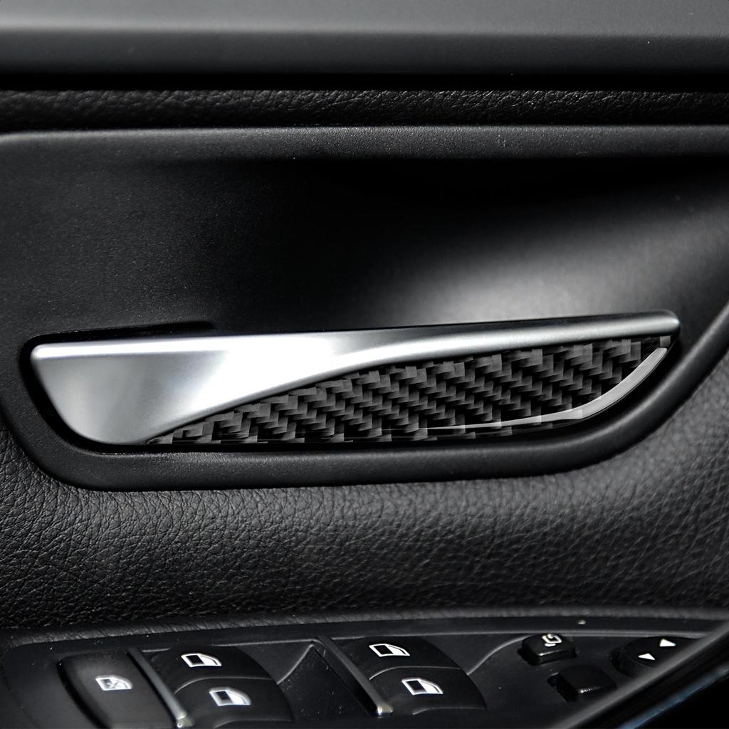 Autotür Schüssel Aufkleber Türgriffe Aufkleber Kohlefaser für BMW F30 F31 F34 3GT F32 F33 F36 3 4 Serie 2013- Zubehör