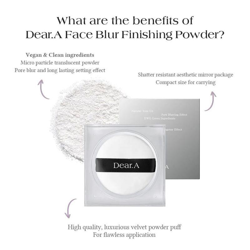 Dear.A Face Blur Finishing Puder