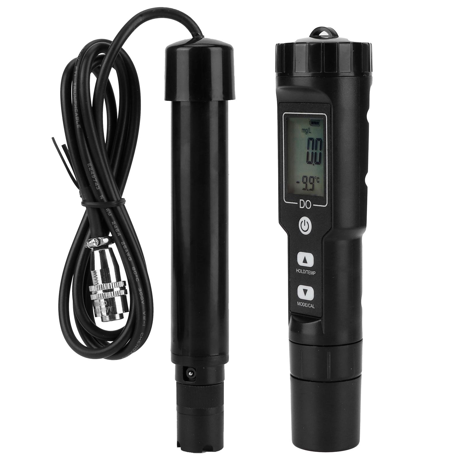 

Digital Dissolved Oxygen Meter Detector Water Quality Tester with Temperature Detection