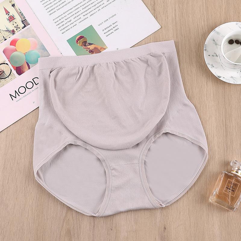 Pregnant Women's Underwear Comfortable Large Waist Abdominal Support Pants Postpartum Antibacterial Briefs