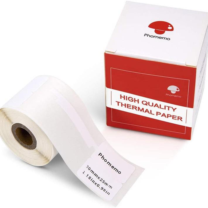Papel autoadesivo para etiquetas de joias Phomemo F-Type 25x38 mm para M110