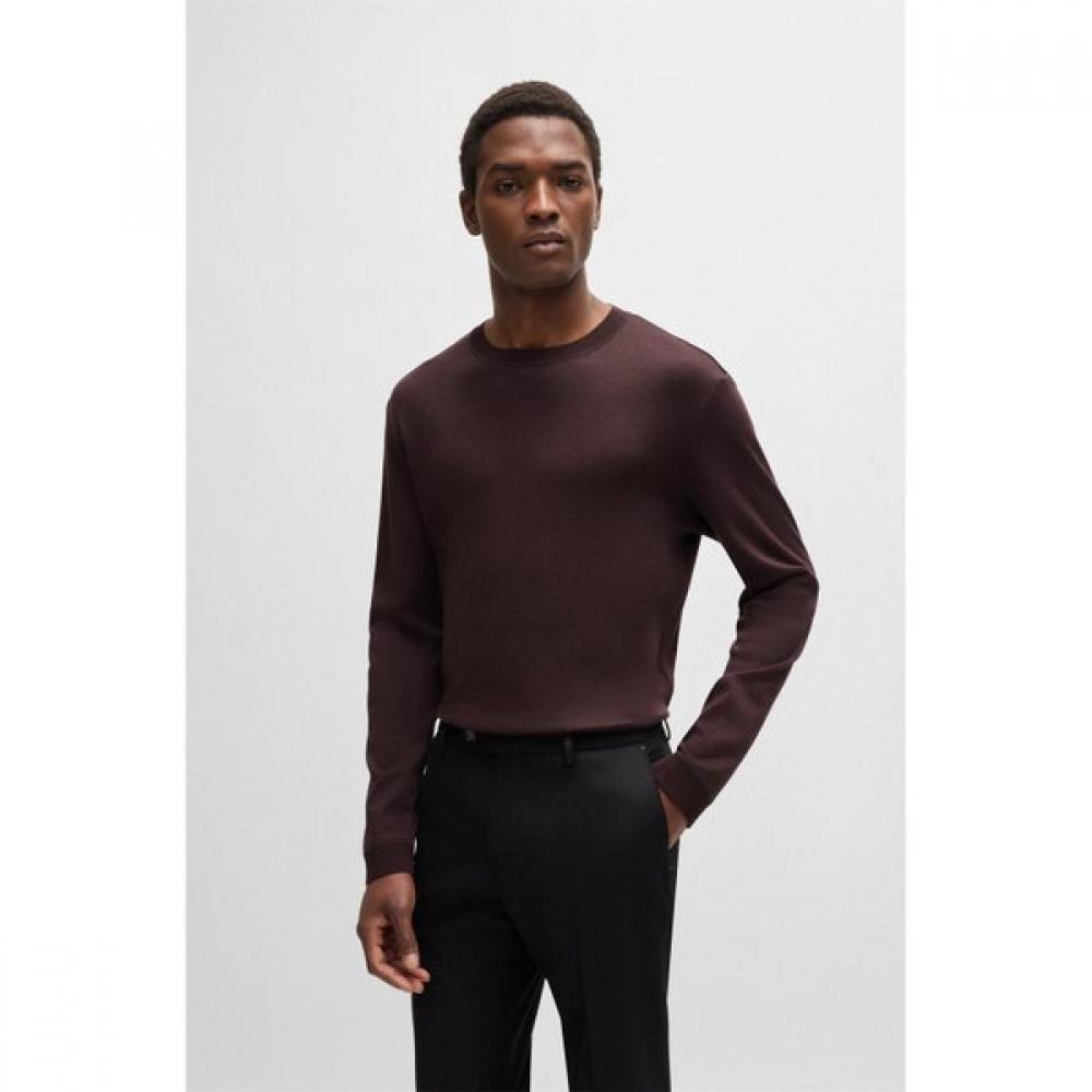 

Boss ConTrasT Trimming CoTTon Cashmere Regular FiT T shirT 50524166505 XXL