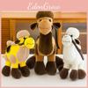Realistic Plush Camel Toy Soft Stuffed Animal Doll Cute Home Decoration Gift