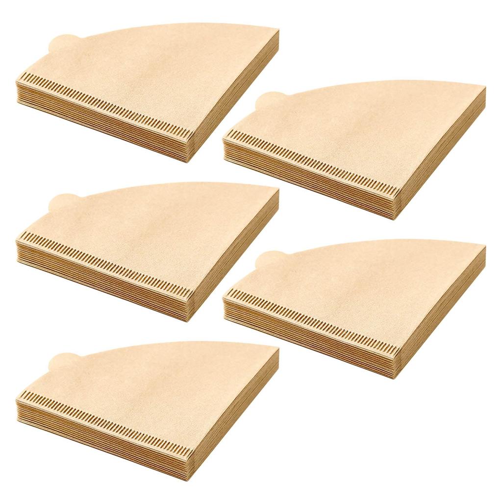 LUYING V60 Coffee Filters, 1-2 Person Capacity, 200 Filters per Pack (Set of 5, 40 Filters per Pack), Stylish, Perfect for Camping, Outdoor