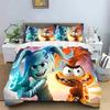 Cartoon Monster University 3D Printed Duvet Cover Set, Monsters Bedding Set Comforter Covers For Children Bedroom Decor Gifts