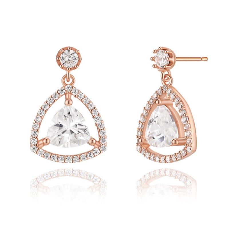 ELLE Jewelry 14K Tri Swing Earrings (Gold Filled) ELGPEE449