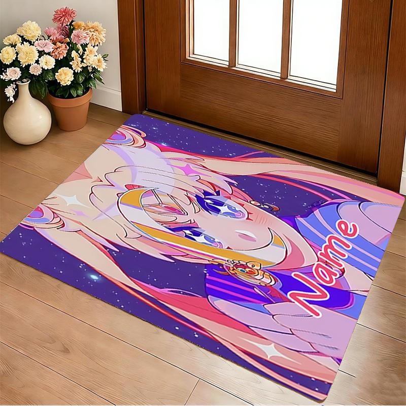 Personalized Name Galaxy Dreamer Living Room Non-Slip Area Rug Soft Carpet for Bedroom Playroom Sofa Office Home Decor Doormat