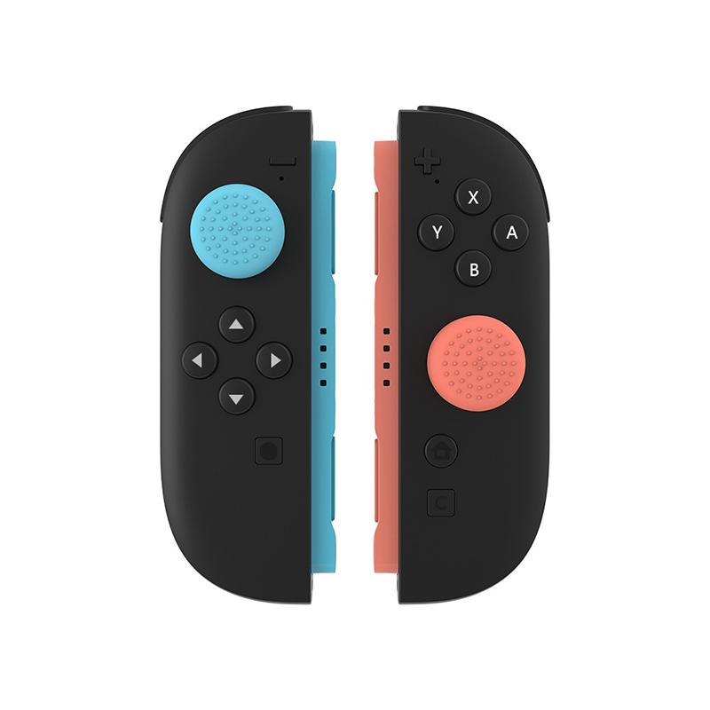 4/6 szt. Silikonowy antypoślizgowy zestaw nakładek na joystick do Switch 2, osłona joysticka, nasadka na kciuk, nakładka na grip kontrolera, skin, etui na gamepad Joycon