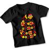 Cartoon Snake Numbers 1-20 Counting & Numbers Education Kids T-Shirt Fun Graphic