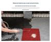 Compatible with Kymco KRV180 Scooter: Non-Slip Motorcycle Footrest Mat.