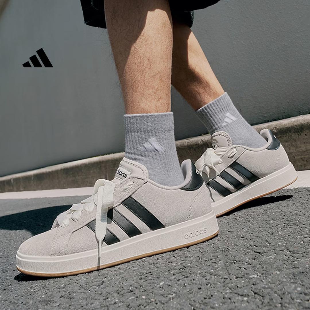 Adidas  Bread Shoes  GRAND COURT BASE 00s Casual Low-top Sneakers Adidas JR5544 35.5 коричневый