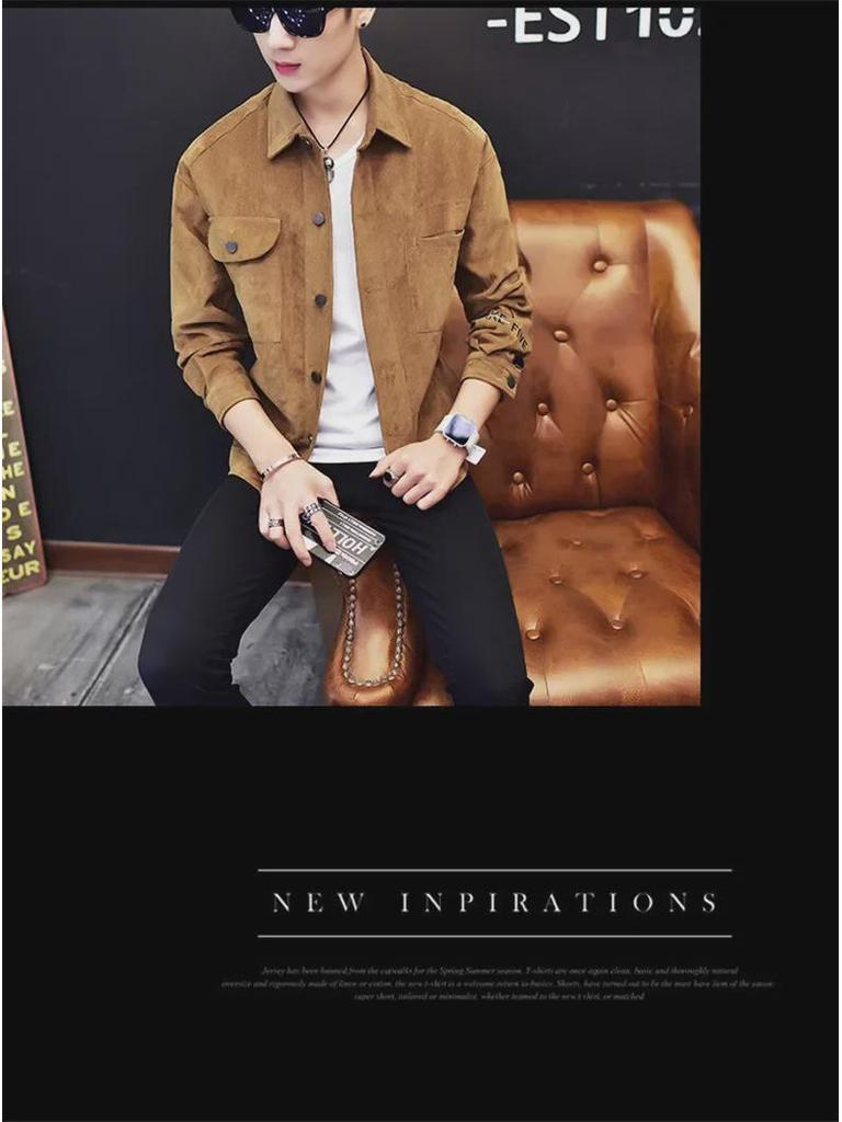 Men's Fashionable Casual Jackets - Japanese Style, Large Sizes, Autumn & Winter 2019 Trend