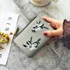 New Fashion Lady Wallet Mini Broderad Kort Trend Personlighetsplånbok