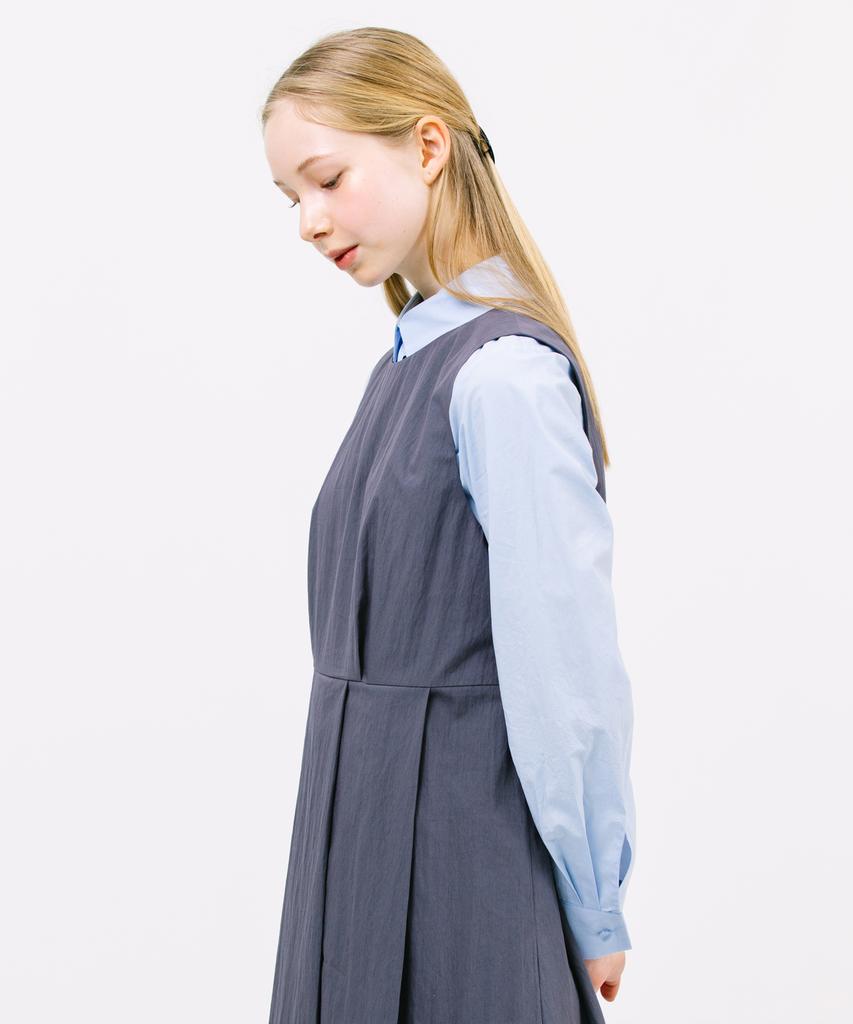 Jun By Jun K Easy Pleats Dress_Charcoal