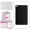 apgo Protective Skin Sticker for the Back Compatible with Samsung Galaxy Tab A 8.4 (2020), Wrap Film, Foil, Vinyl - Pattern Carbon Black