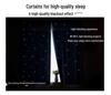 Self-Adhesive Blackout Velcro Curtain with Header for Balcony, Bedroom, Bay Window