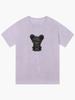 Black Panther Cute Baby Black Panther Cub on Blue Vintage Wash Unisex T-Shirt