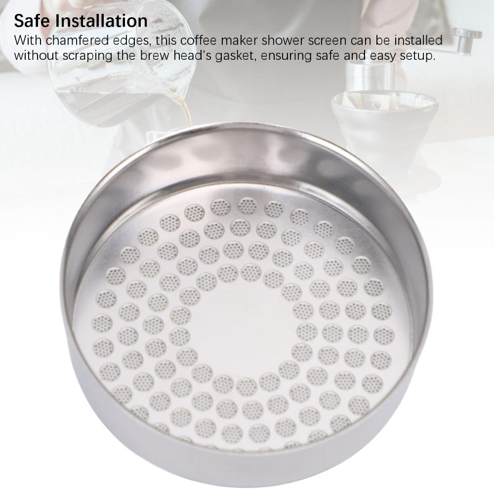 Convex Design Coffee Shower Screen Brewing Head Screen Plate Espresso Extraction