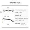 New Retro Half Frame Cat Eye Eyewear Frame For Women Men Anti Blue Light Glasses Clear Reading High Quality Eyewear