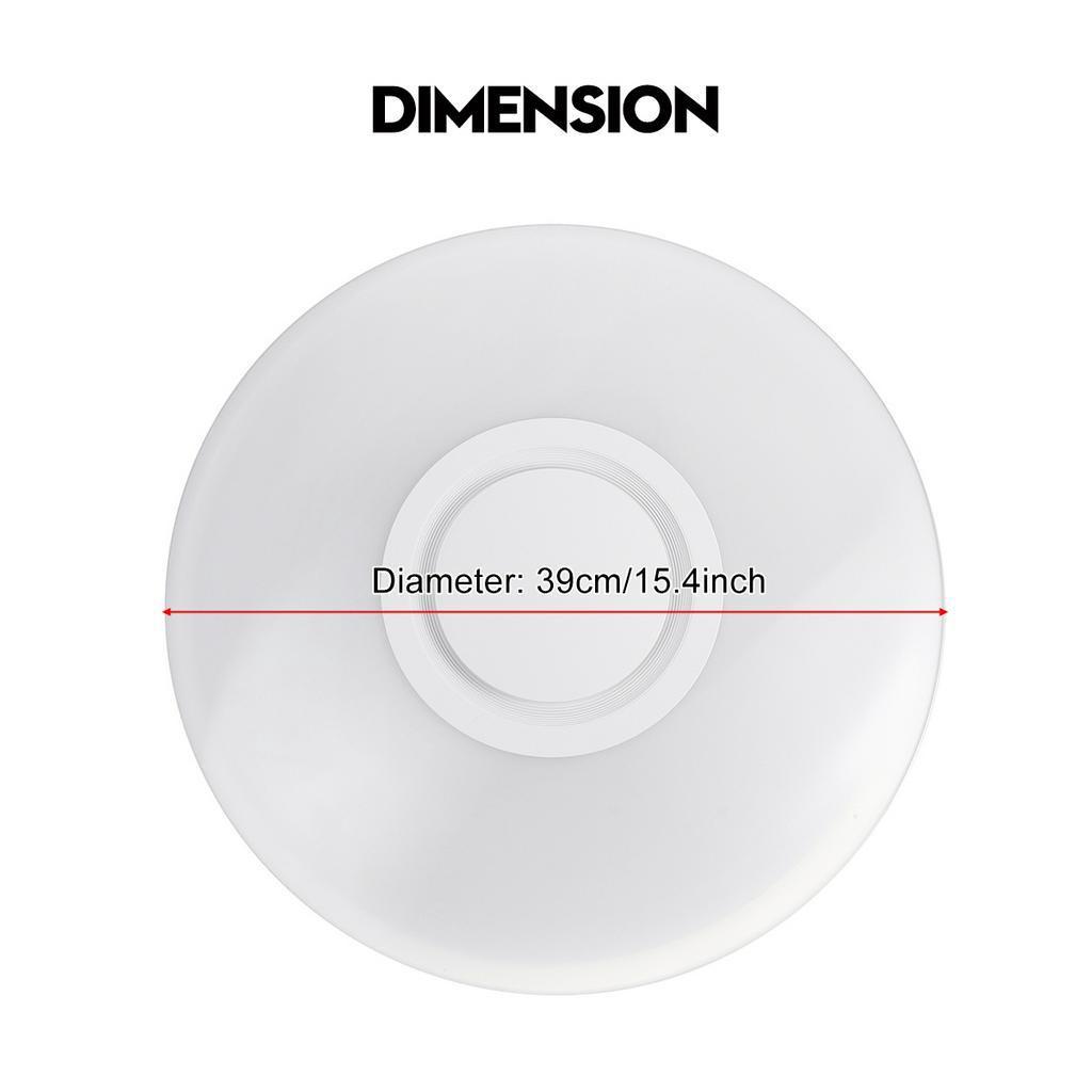 100W WiFi bluetooth Music Light Home Lighting Bedroom Smart Ceiling Lamp APP Intelligent Control Modern RGB LED Ceiling Light