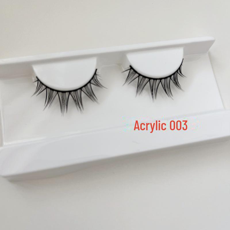 

Acrylic Handmade Thick Devil Eyelashes - Hard Stem False Eyelashes