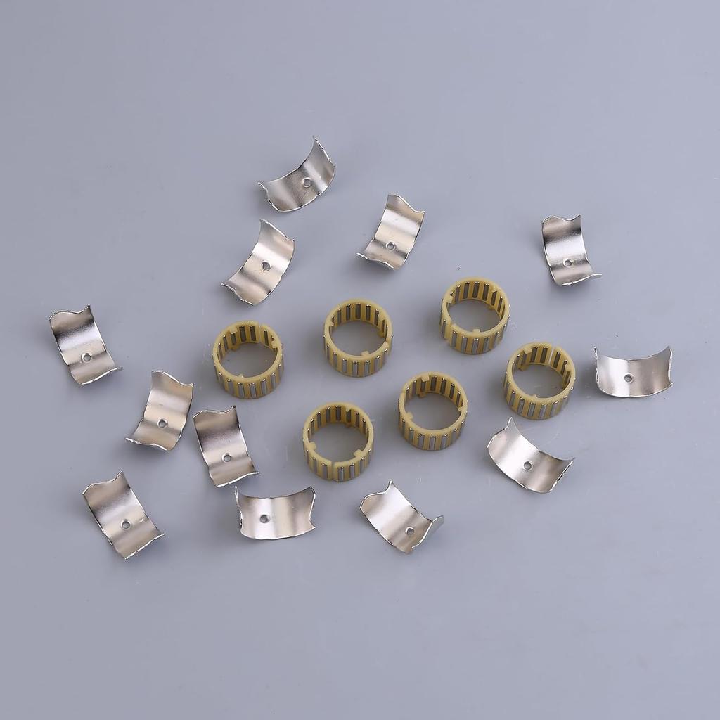 Zestaw 6 łożysk igiełkowych wałka mimośrodowego wałka rozrządu silnika Kompatybilny dla 00-18 X5 F15 E53/70 Zastępuje 11377615379