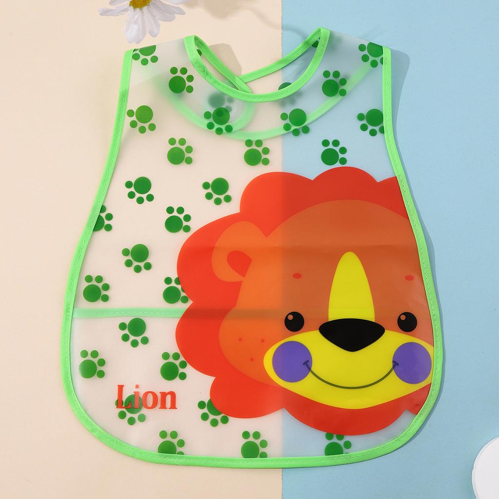 Cartoon Baby Bibs Waterproof Newborn Bandanas Feeding Baby Burp Cloths Girls Boys Saliva Towel Print Apron