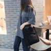 Women's Retro Corduroy Tote - Large Capacity Striped Shoulder or Crossbody Bag