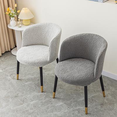 3D Carving Four Seasons Elastic Thickened Circular Chair Cover Seat Dining Chair Cover Home Living Room Negotiation Stool Cover