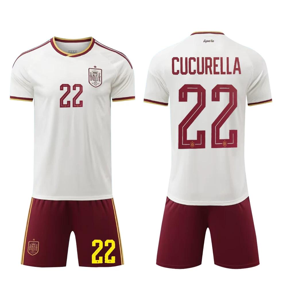 2026 Spain Football Jerseys White #22
