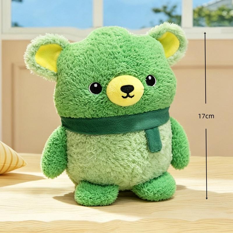 Schattige Groente Beer Pluche Speelgoed Cartoon Kleur Dier Opgezette Pop Kawaii Pluche Decor Grappige Poppen Voor Meisjes En Jongens Kerstcadeau