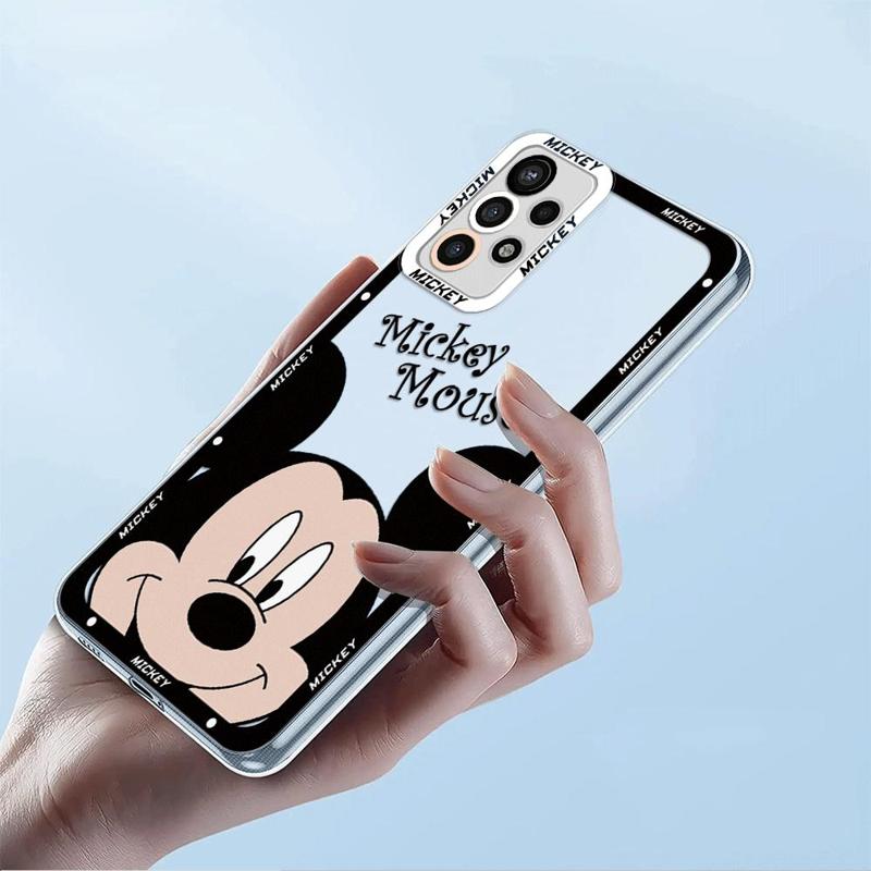Disney Mickey Minnie Mouse phone Case for Samsung Galaxy A13 A14 A15 A23 4G 5G A24 A25 A33 A34 A53 A54 A73 Cover