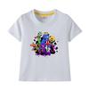 Regenbogenfreunde Kinder Baumwoll-T-Shirt mit kurzen Ärmeln - Sommerstil, Atmungsaktiv & Lockerer Schnitt