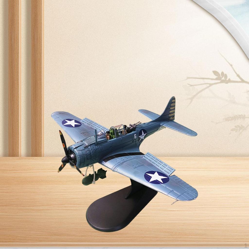 Simulation Airplane Model 1:72 Collectible for Space Lover Desktop Ornament Aircraft