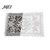 Decorative Table Covers for Weddings White Lace Doily, Elegant Retro Placemat, Embroidered Placemats Dining Mat, Rectangular Round Oval Doilies