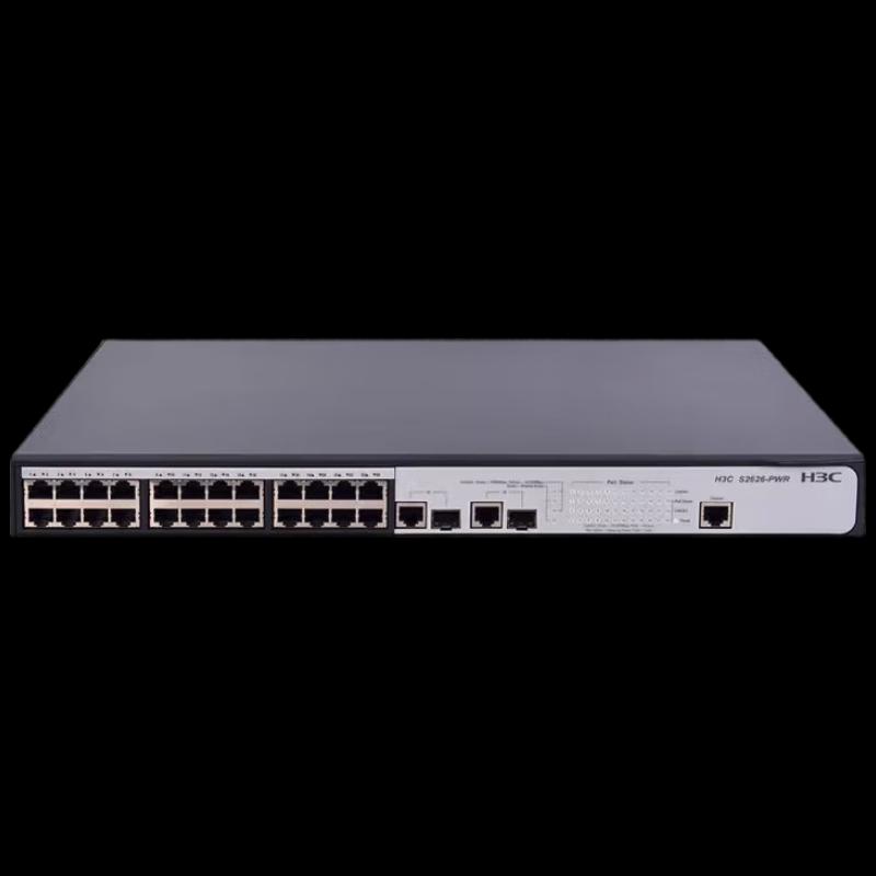 

H3C S2626V2-PWR Layer 2 Managed PoE+ Switch