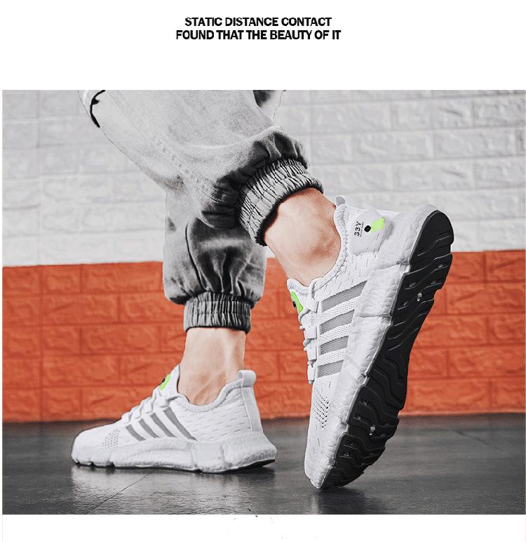 2024 Herren Atmungsaktive Lässige Frühling Laufschuhe - Trendiges Flyknit-Design