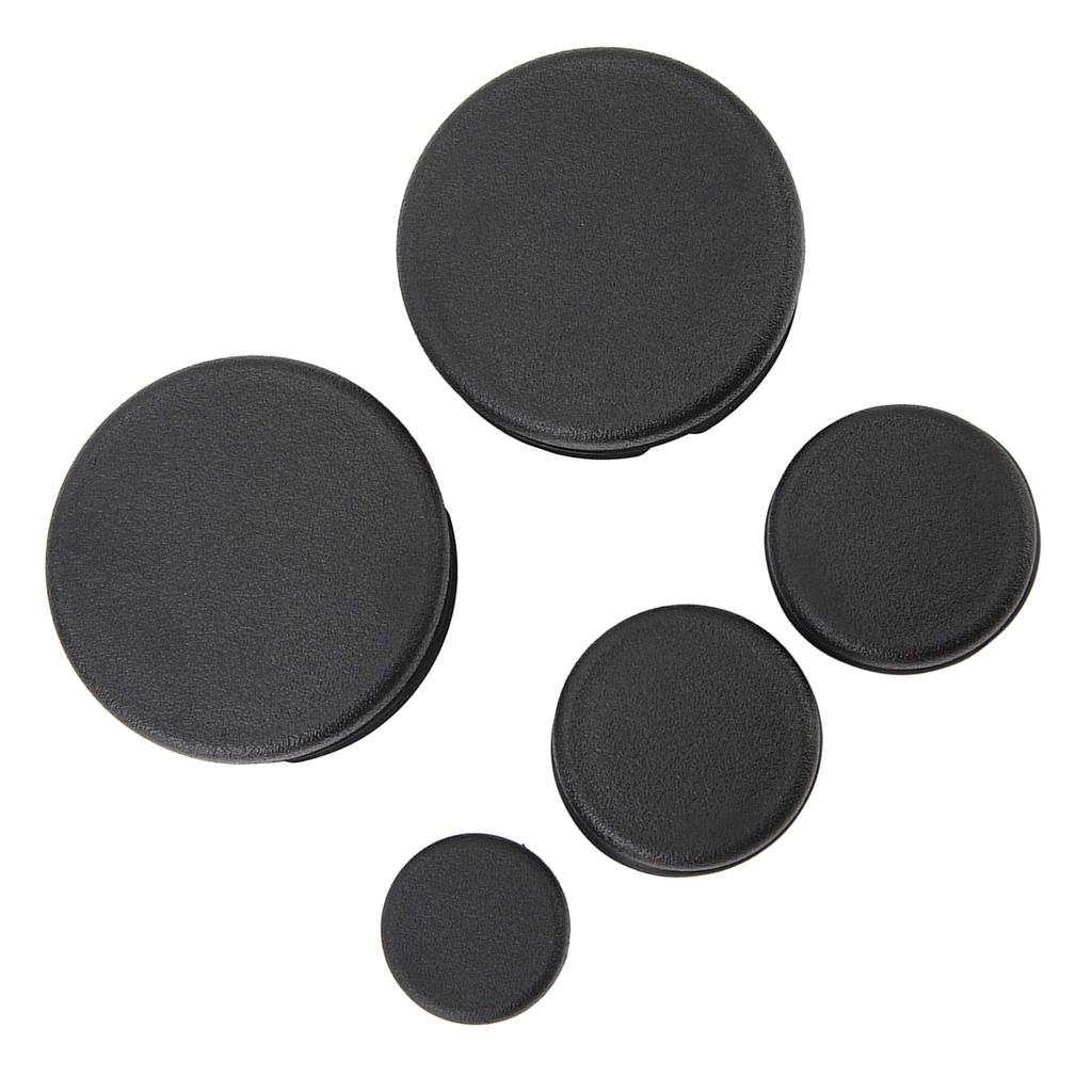5PCS Motorcycle Frame Hole Cover Caps Plug Kit Decor Waterproof Dustproof Fit For R1250 R1200